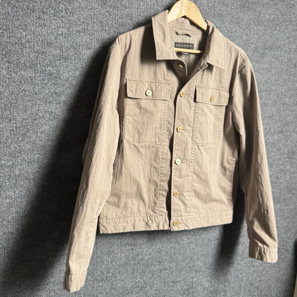 Banana Republic L Tan Shacket